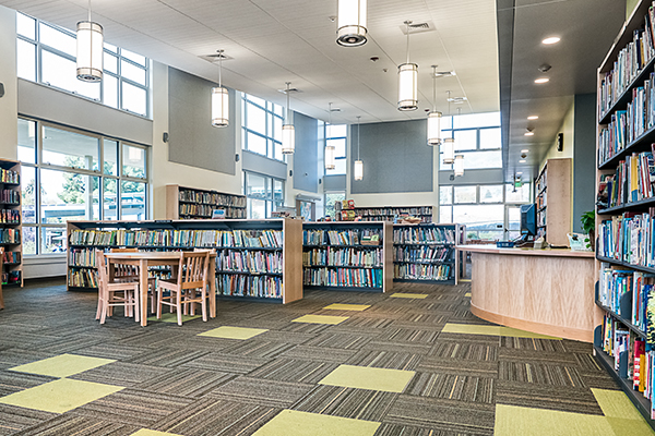 Monte Vista Elementary School Library 19six Architects
